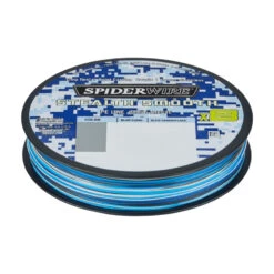 Spiderwire Stealth Smooth Braid 8 150m Blue Camo -Aanbiedingen Vissen Satie Winkel 1475957r 3