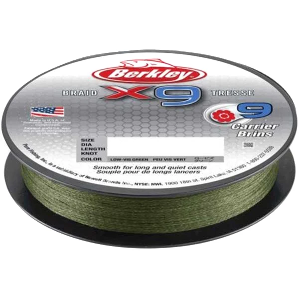 Berkley X9 150 Lo-Vis Green 3 Berkley X9 150 Lo-Vis Green