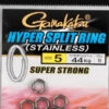 Gamakatsu Hyper Split Ring -Aanbiedingen Vissen Satie Winkel 149287009r 1