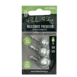 Fladen Quickchange Weights For Soft Lures 5-10-15g