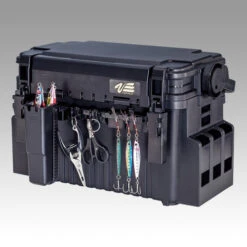 Meiho Bucket Mouth Multi Hanger, 231-363x118x30mm - Black -Aanbiedingen Vissen Satie Winkel 61 BM MH 2