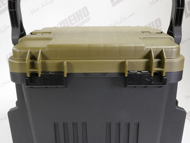 Meiho Versus Tacklebox 440x293x293mm - Green 10 Meiho Versus Tacklebox 440x293x293mm - Green - Image 8