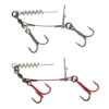 Savage Gear Carbon49 Corkscrew Stinger (2 X Treble) 2-pak -Aanbiedingen Vissen Satie Winkel 61764r 1