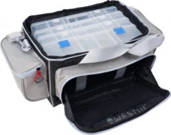 Westin W3 Lure Loader (4 Boxes) Grey/Black Large -Aanbiedingen Vissen Satie Winkel A106 389 L 2