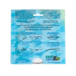 Knot 2 Kinky 1x1 Titanium 4,5m -Aanbiedingen Vissen Satie Winkel AQ NT00815Cr 2