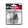 Bite Of Bleak Snake Head Standup Jighead 3-pak