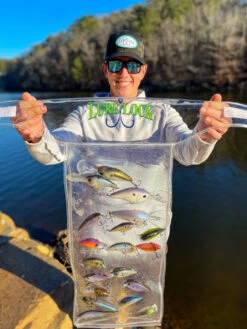 Lure Lock Clear Roll Up Bag -Aanbiedingen Vissen Satie Winkel BOB 00 1604 13