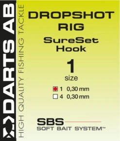 Darts DROPSHOT-RIG SureSet -Aanbiedingen Vissen Satie Winkel BT054 001r 2