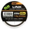 Fox Edges Link Trans Khaki Mono -Aanbiedingen Vissen Satie Winkel CAC790r 1