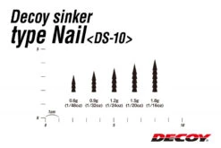 Decoy DS-10 Sinker Type Nail -Aanbiedingen Vissen Satie Winkel DDS1006r 5