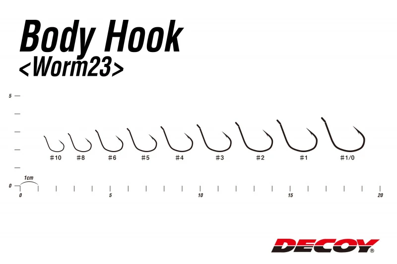 Decoy Worm23 Body Hook 6 Decoy Worm23 Body Hook - Image 4