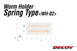 Decoy WH-02 Worm Holder Spring Type -Aanbiedingen Vissen Satie Winkel DWH02Lr 5