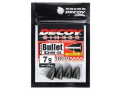 Decoy DS-5 Sinker Type Bullet 10 Decoy DS-5 Sinker Type Bullet -Aanbiedingen Vissen Satie Winkel DY DS6TBr 3