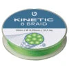 Kinetic 8 Braid 150m Fluo Green -Aanbiedingen Vissen Satie Winkel F500 023r 1