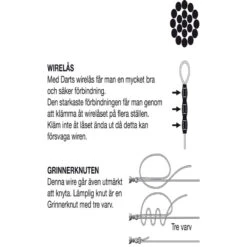 Darts 19-Strand Wire -Aanbiedingen Vissen Satie Winkel H513 40r 2