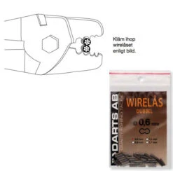 Darts Wirelås Dubbla -Aanbiedingen Vissen Satie Winkel H562 18r 2