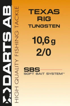 Darts Texas Rig - Tungsten -Aanbiedingen Vissen Satie Winkel K7852 2014r 4