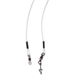 Mustad Fluorocarbon Casting Leader With Fastach (2-pak)